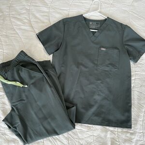 Figs Bonsai - Gray Scrub Set